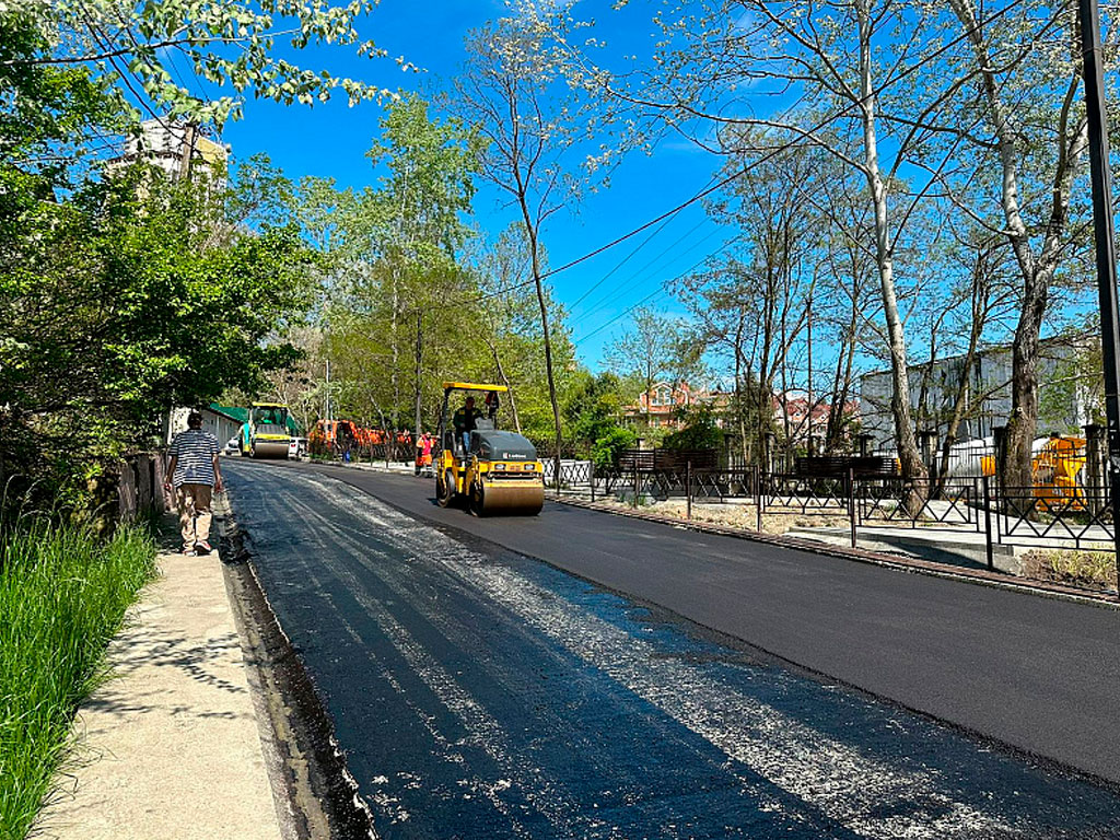 В Сочи завершается ремонт четырех улиц Центрального района