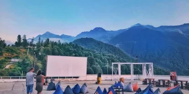 Кино в горах фотография 3